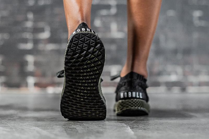 Nobull Ivy Knit Runner Women's Running Shoes Black | USA I1706L